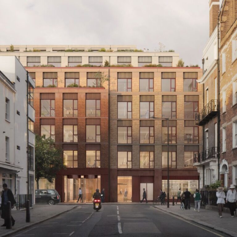 AHMM submits plans for seven-storey Marylebone office